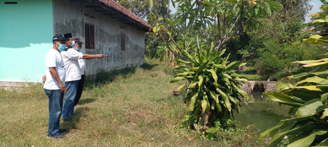 Kunjungan Camat Pungging ke Desa Yang Rawan Bencana Alam di Wilayah Kecamatan Pungging
