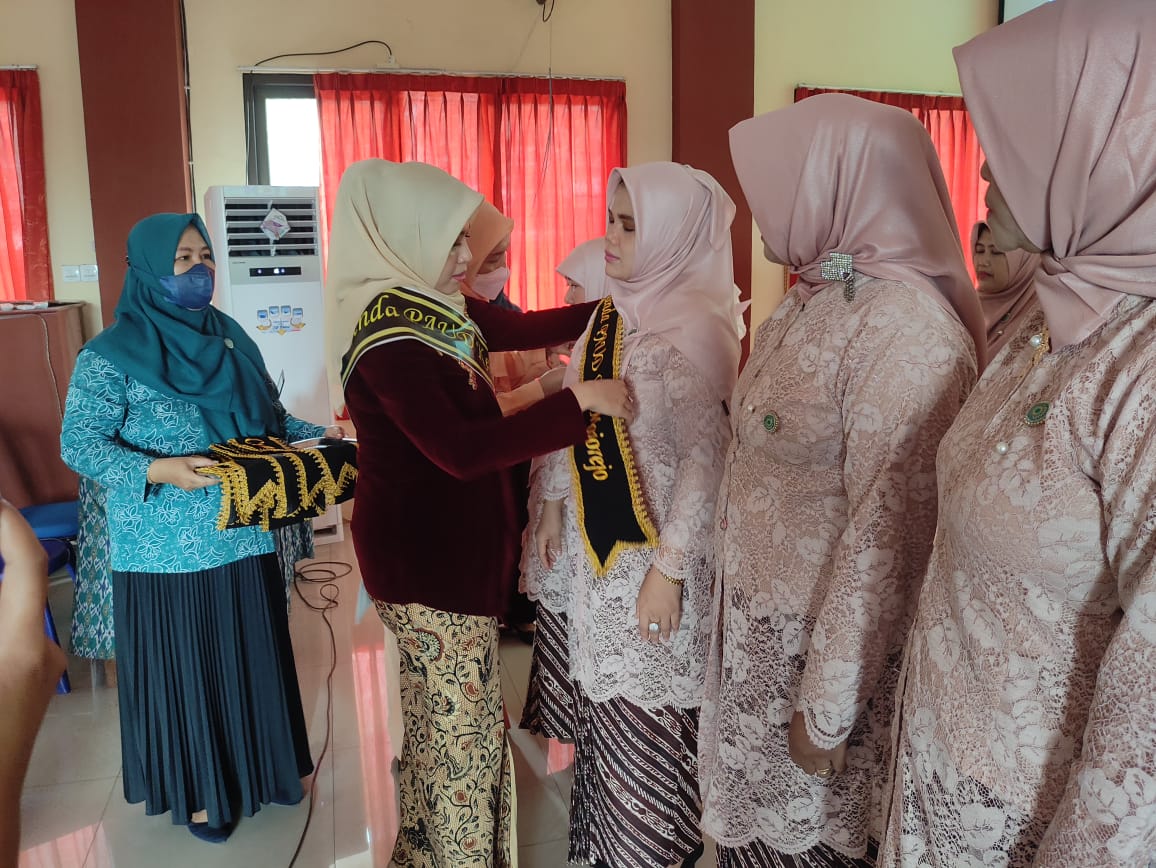 Pengukuhan Bunda PAUD Desa se-Kecamatan Pungging, Kab. Mojokerto Tahun 2022